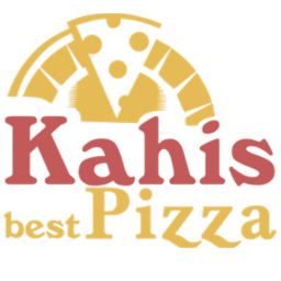 Kahis Best Pizza logo.
